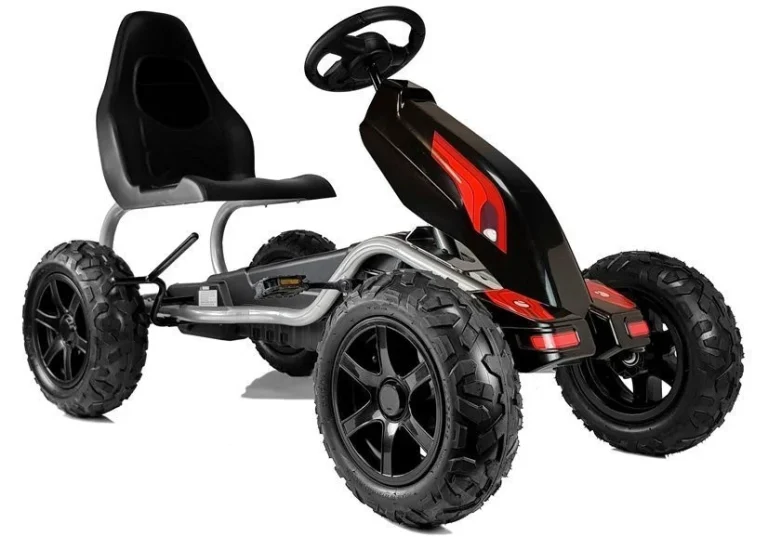 Go Kart Na Pedale B012, Crni, Kotači Ø 34 Cm 1