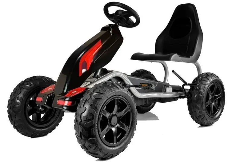 Go Kart Na Pedale B012, Crni, Kotači Ø 34 Cm 4