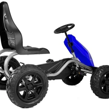 Go Kart Na Pedale B012, Plavi, Kotači Ø 34 Cm 4