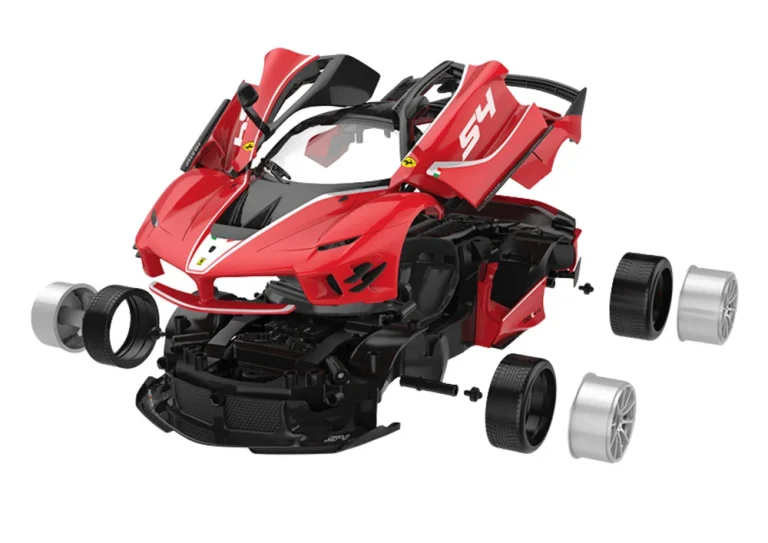 Gradbeni Blokovi Rastar Rc Ferrari Fxxk Evo, Crveni, 1:18, 88 Komada 2