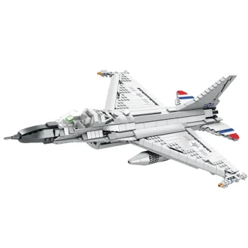 Građevinske Kocke F 16 Fighting Falcon 1427 Dijelova 2