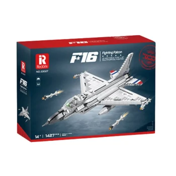 Građevinske Kocke F 16 Fighting Falcon 1427 Dijelova 3