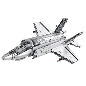 Građevinske Kocke F 35 Lightning Ii Sivi 1490 Kom 2