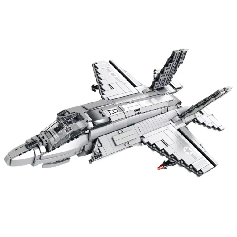 Građevinske Kocke F 35 Lightning Ii Sivi 1490 Kom 2