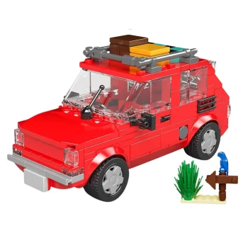 Građevinske Kocke Fiat 126p Maluch S Prikolicom 393 Dijela 2