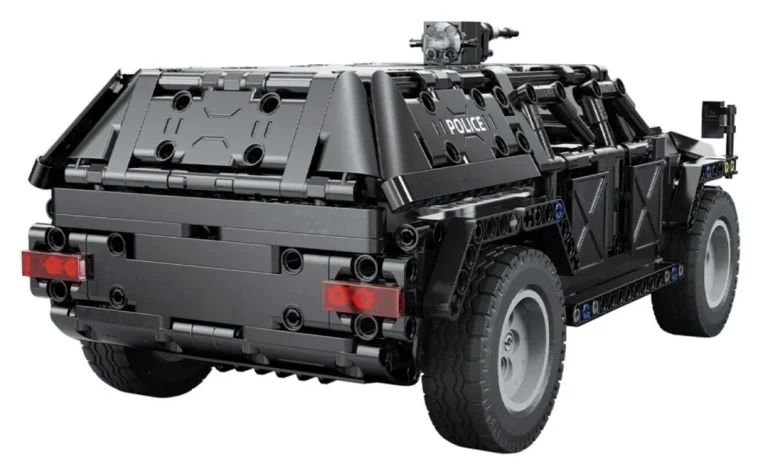 Građevinske Kocke Rc Policijski Suv 561 Dijelova 6+ 4