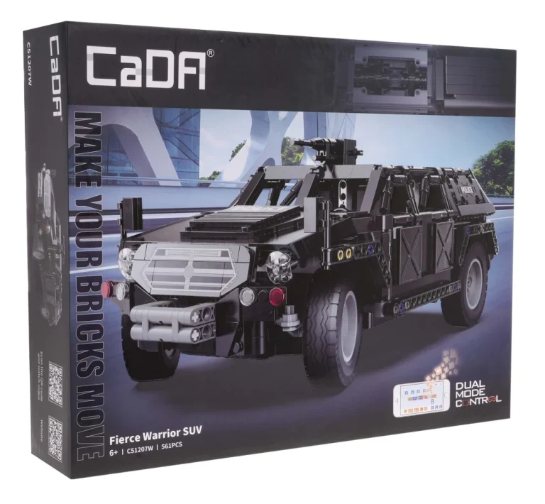 Građevinske Kocke Rc Policijski Suv 561 Dijelova 6+ 8