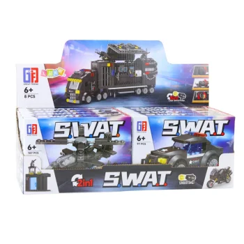 Građevinske Kocke Swat Vozila 92–117 Kom 10