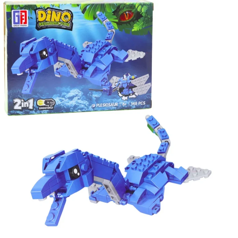 Građevinske Kocke Dinosaur Robot 2u1 148–175 Kom 3