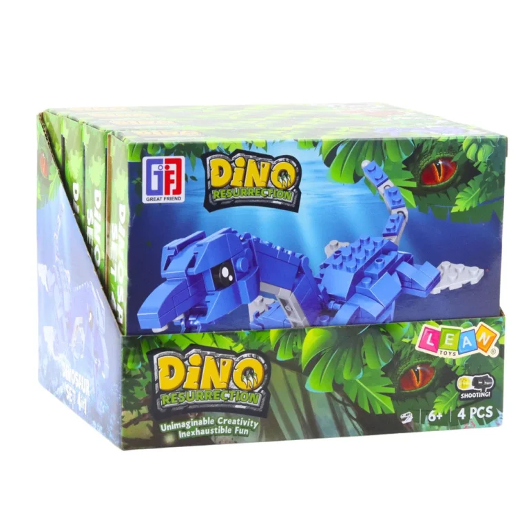 Građevinske Kocke Dinosaur Robot 2u1 148–175 Kom 6