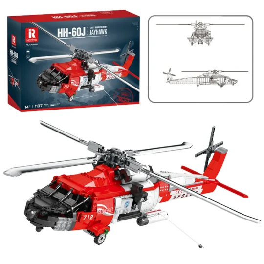 Građevinske Kocke Helikopter Hh 60j Jayhawk 1137 El 1