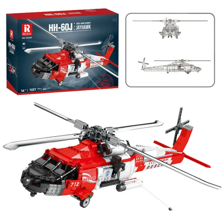 Građevinske Kocke Helikopter Hh 60j Jayhawk 1137 El 1