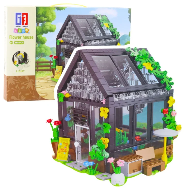 Građevinske Kocke Mini Staklenik 588 Kom 1