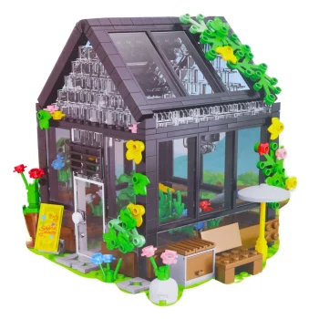 Građevinske Kocke Mini Staklenik 588 Kom 2