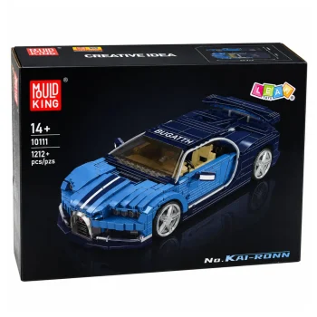 Građevinske Kocke Sportski Automobil, Plavi, 1212 Kom 6