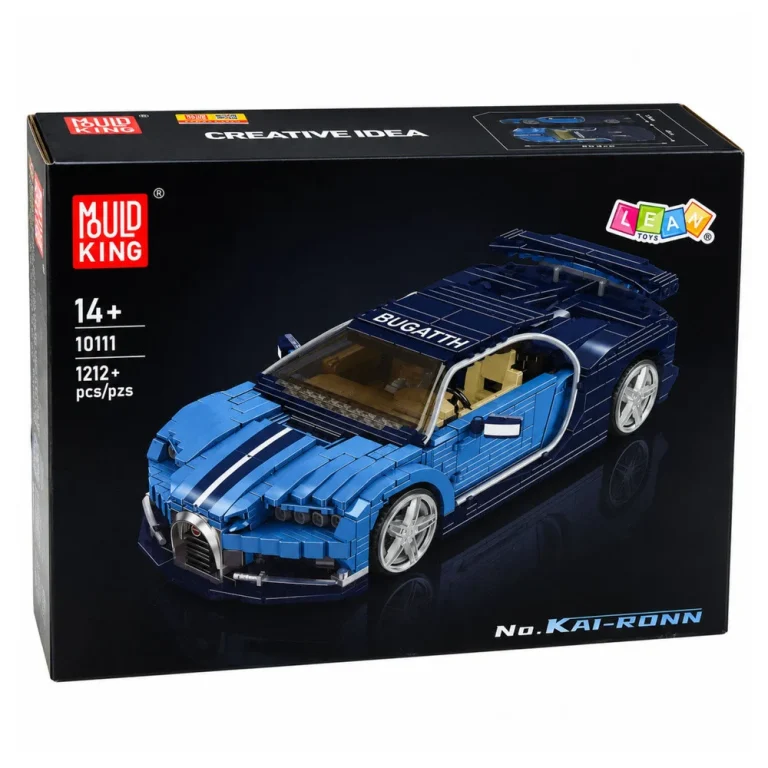 Građevinske Kocke Sportski Automobil, Plavi, 1212 Kom 6