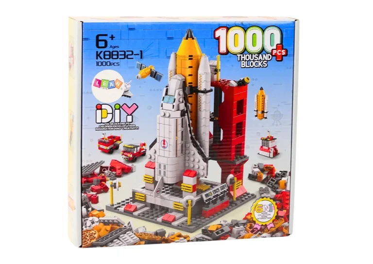 Građevinske Kocke Svemirska Raketa 6 U 1 1000 Kom · 18318 3