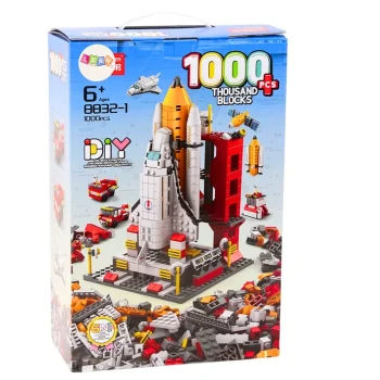 Građevinske Kocke Svemirska Raketa 6 U 1 1000 Kom 3