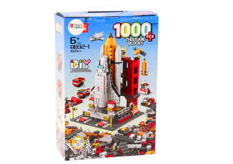 Građevinske Kocke Svemirska Raketa 6 U 1 1000 Kom 3