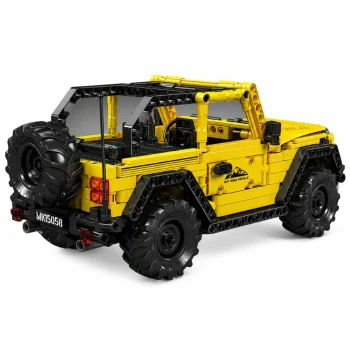 Građevinske Kocke Terensko Vozilo Wrangler, žuti, 746 Kom 4