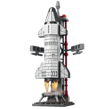 Građevinske Kocke Toranj Za Lansiranje Rakete 107 Kom 2