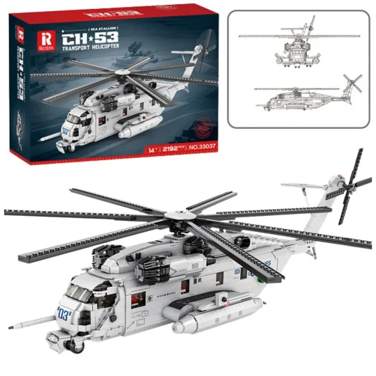Građevinske Kocke Transportni Helikopter Ch 53 2192 El 1