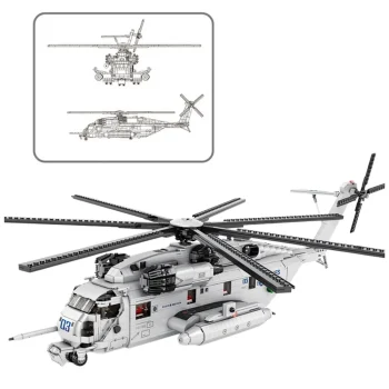 Građevinske Kocke Transportni Helikopter Ch 53 2192 El 2