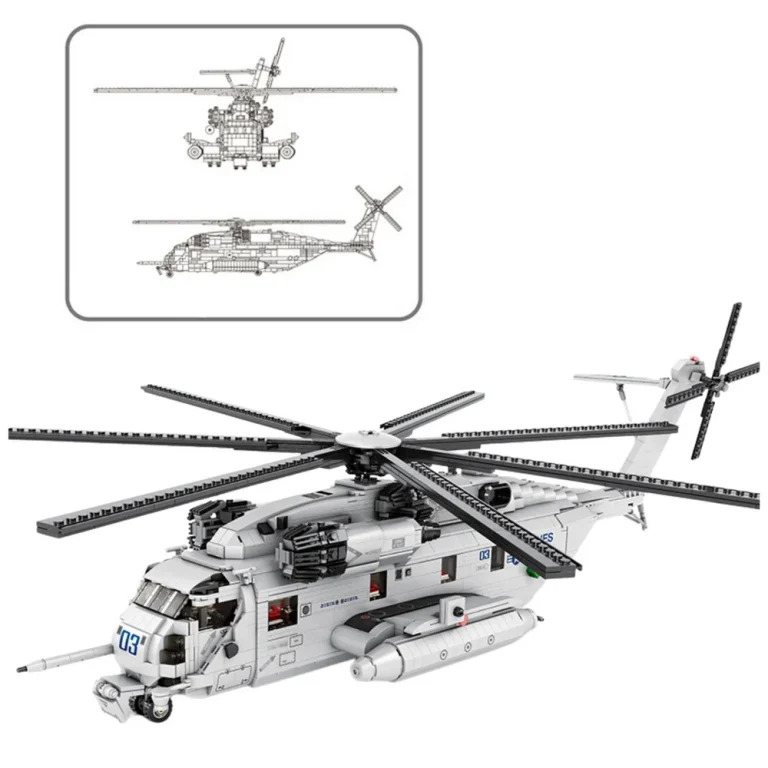 Građevinske Kocke Transportni Helikopter Ch 53 2192 El 2