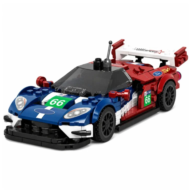 Građevinske Kocke Trkaći Auto Gt2016 S Vitrinom 347 Dijelova 2