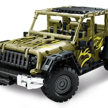 Građevinske Kockice Wildspeed Rc Terenski Auto 715 Dijelova 2