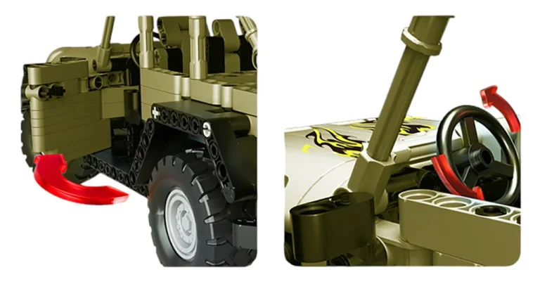 Građevinske Kockice Wildspeed Rc Terenski Auto 715 Dijelova 3