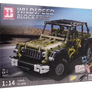Građevinske Kockice Wildspeed Rc Terenski Auto 715 Dijelova 4