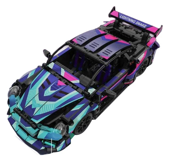 Građevinske Kockice Sportski Auto 1:14, 1116 Dijelova 3