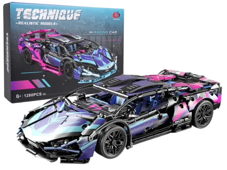 Građevinske Kockice Sportski Auto 1:14, 1280 Dijelova 1
