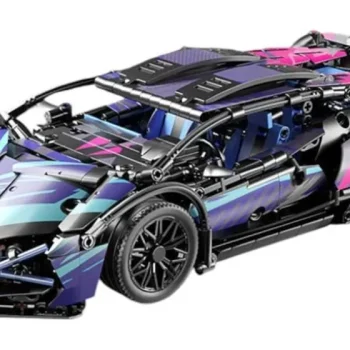 Građevinske Kockice Sportski Auto 1:14, 1280 Dijelova 2