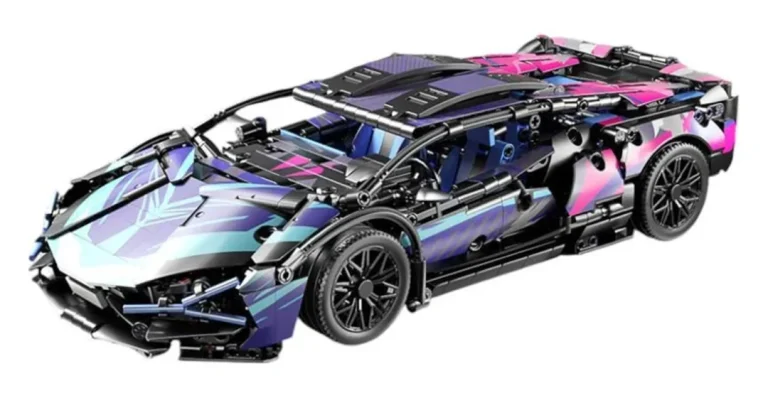 Građevinske Kockice Sportski Auto 1:14, 1280 Dijelova 2