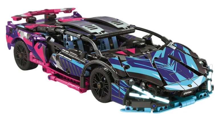 Građevinske Kockice Sportski Auto 1:14, 1280 Dijelova 3
