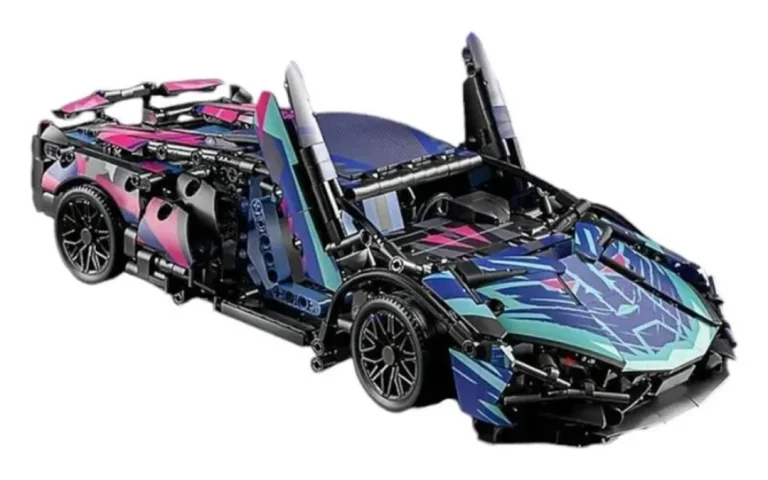 Građevinske Kockice Sportski Auto 1:14, 1280 Dijelova 4