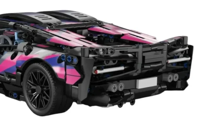Građevinske Kockice Sportski Auto 1:14, 1280 Dijelova 6