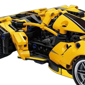 Građevinske Kockice Sportski Auto žuti, 422 Dijela 3