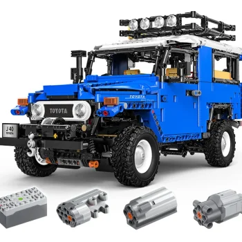 Građevinske Kockice Terenski Auto 2101 Dijelova, Plavi 2