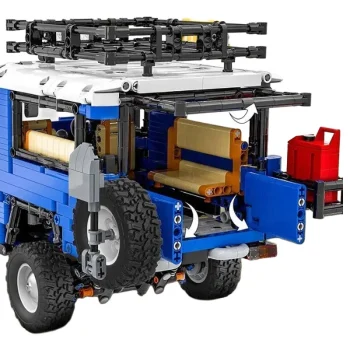 Građevinske Kockice Terenski Auto 2101 Dijelova, Plavi 6