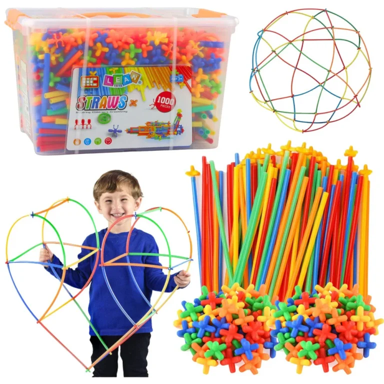 Građevinske Slamke 3d/4d šarene 1000 Kom 1