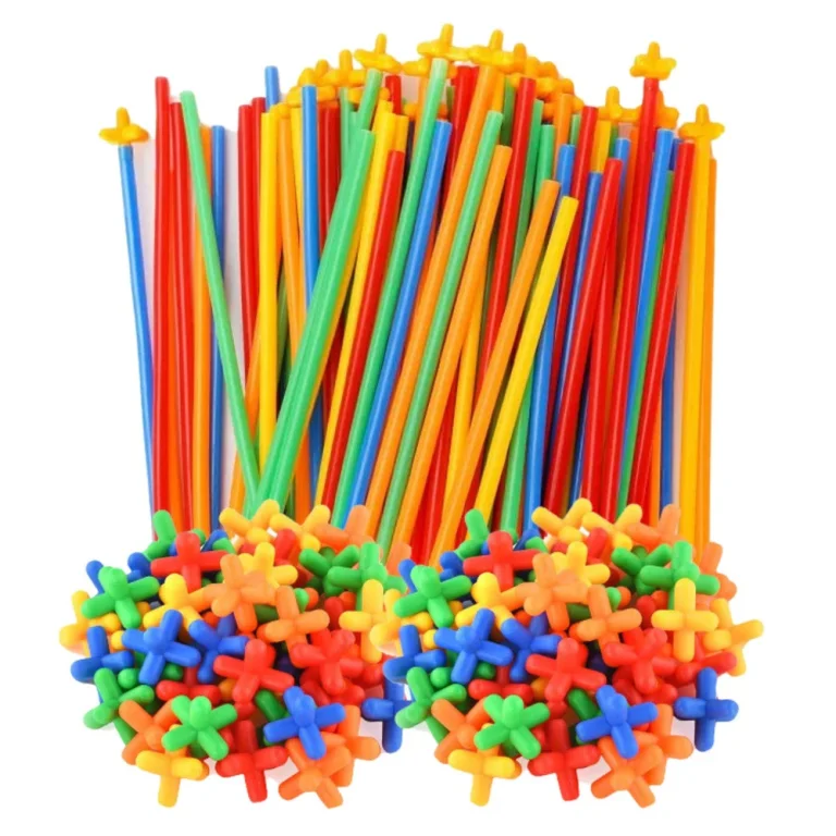 Građevinske Slamke 3d/4d šarene 1000 Kom 2