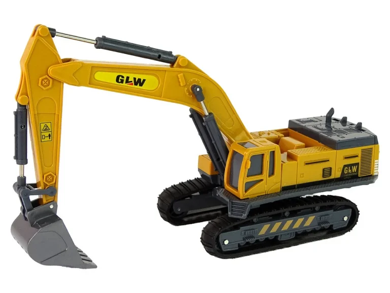 Građevinsko Vozilo Žuti Caterpillar Bager 1:55 1