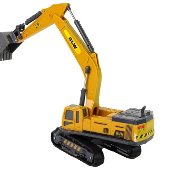 Građevinsko Vozilo Žuti Caterpillar Bager 1:55 2