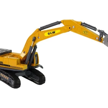 Građevinsko Vozilo Žuti Caterpillar Bager 1:55 3