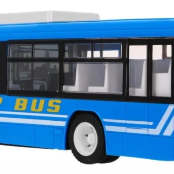 Gradski Autobus Za Djecu 6+ Godina, Daljinski Upravljani, Plavi, 1:20, Pokretni Dijelovi, Plava 5
