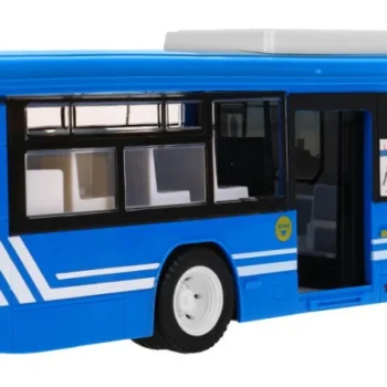 Gradski Autobus Za Djecu 6+ Godina, Daljinski Upravljani, Plavi, 1:20, Pokretni Dijelovi, Plava 6