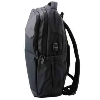 Gradski Poslovni Ruksak S Usb Džepom Za Prijenosno Računalo, Crni, 16l 45cm 3